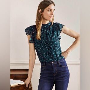 Boden High Neck Sleeveless Top. Size; 2.